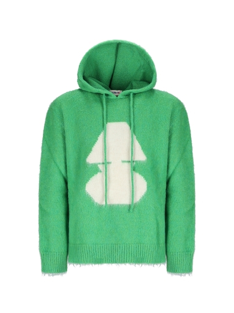 KNITTED HOODIE