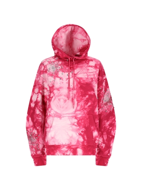 FELPA CON CAPPUCCIO TIE-DYE