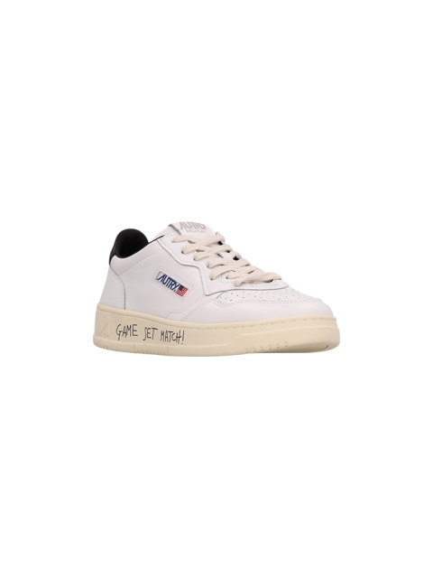 MEDALIST LOW SNEAKERS IN LEATHER WITH LETTERING