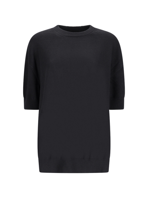 CREW-NECK KNITTED T-SHIRT
