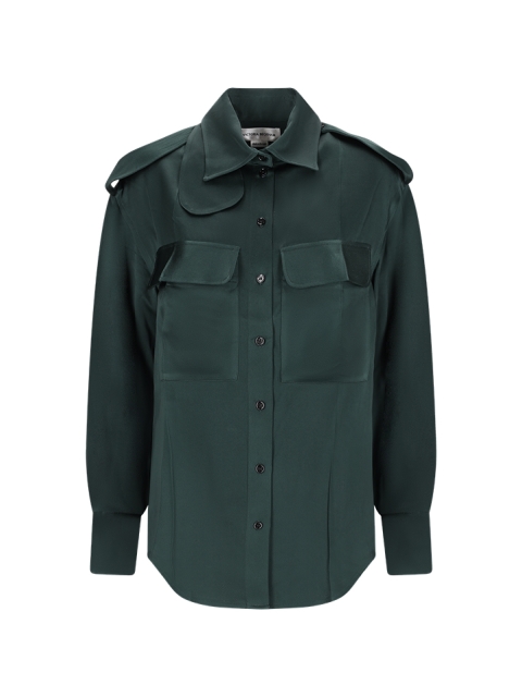 CREPE EFFECT SHIRT