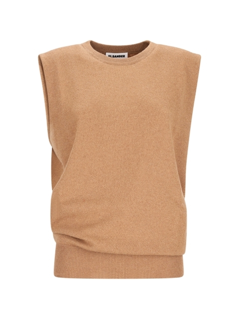 SLEEVELESS CASHMERE TOP
