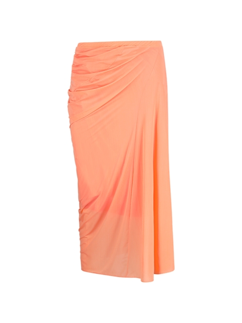 FITTED DRAPED SKIRT
