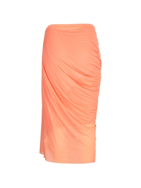 FITTED DRAPED SKIRT