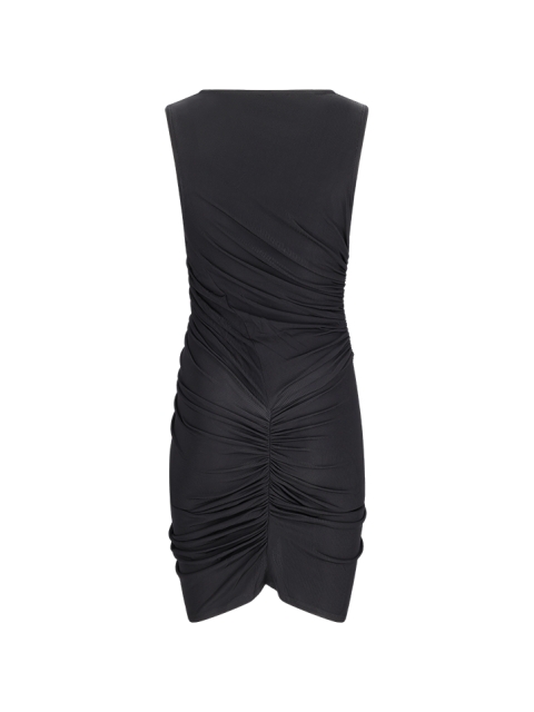 RUCHED MINI DRESS