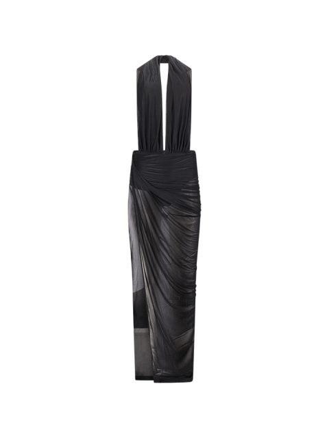 OPEN DRAPED GOWN