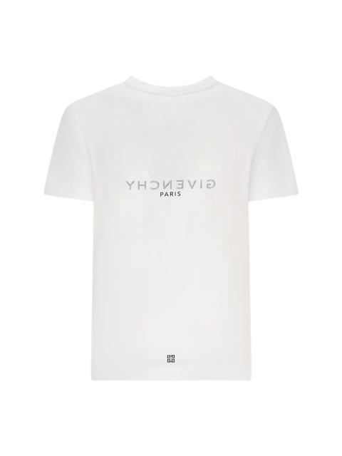 SLIM GIVENCHY REVERSE T-SHIRT IN COTTON