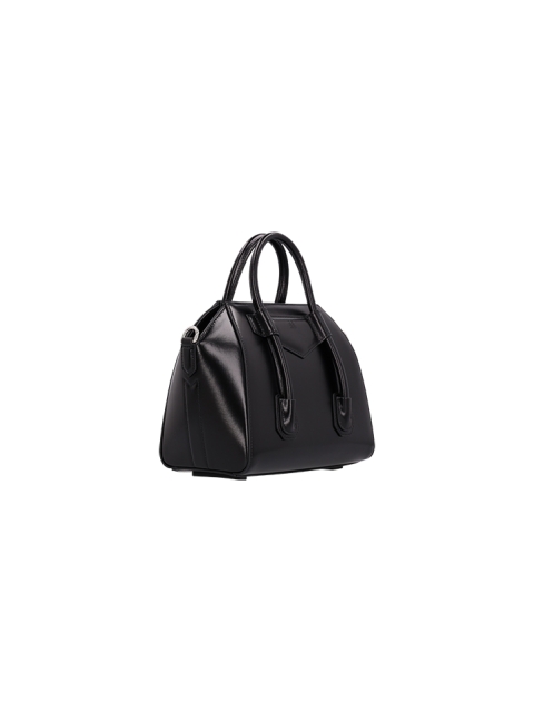 ANTIGONA LOCK MINI LEATHER BOX BAG