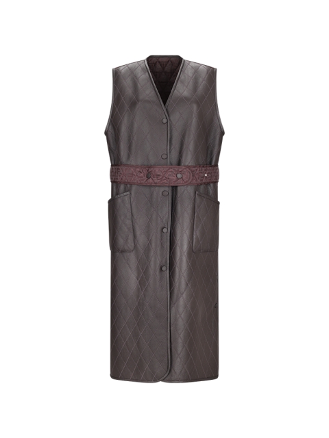 GILET IN MONTONE