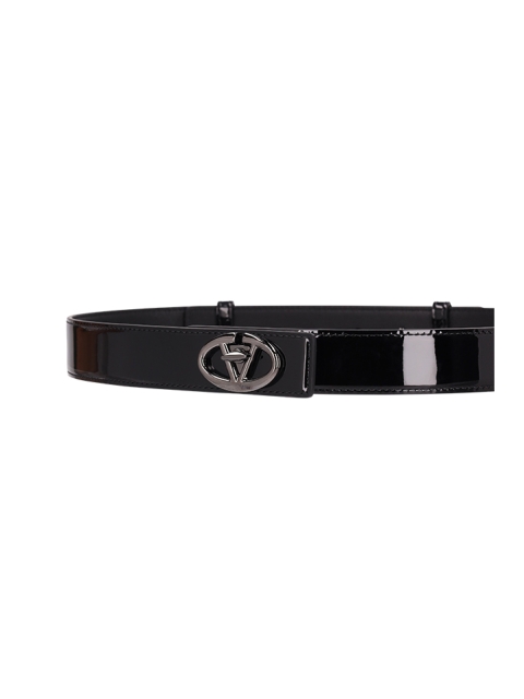 THE BOLD EDITION VLOGO BELT IN PATENT
