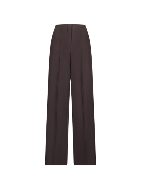 PANTALONI IN LANA GRAIN DE POUDRE