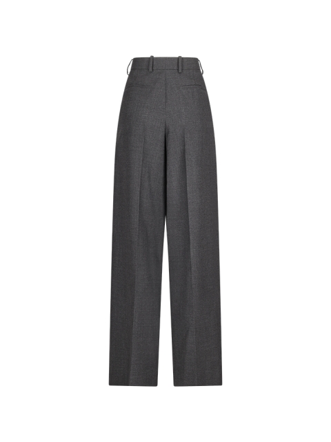 PANTALONI SARTORIALI OVERSIZE IN LANA