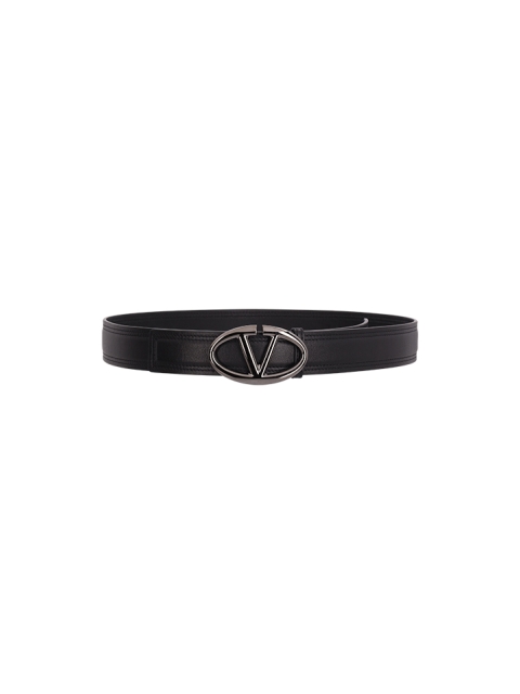 VLOGO LEATHER BELT