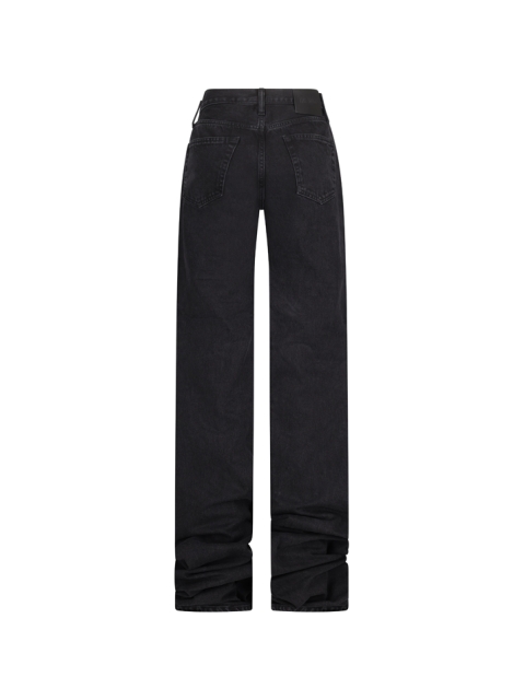 HIGH WAISTED LONG SLIM JEANS