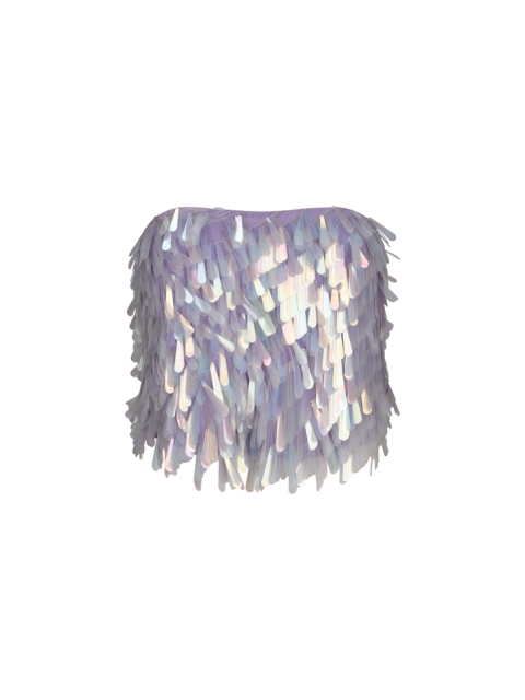 OPALESCENT MINISKIRT