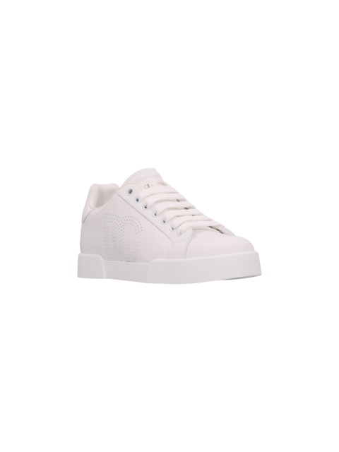 SNEAKERS PORTOFINO CON LOGO TRAFORATO