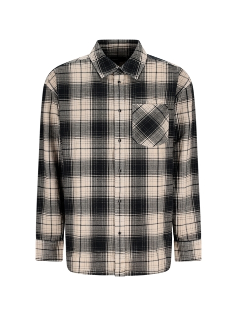 PLAID LS WESTERN SHIRT