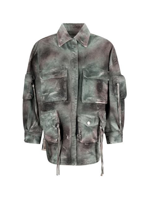 FERN SHORT COAT DENIM