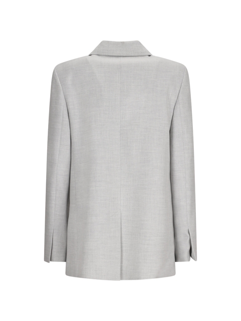 BLAZER WITH MÉLANGE EFFECT