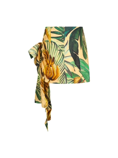 BANANART SIDE BOW MINI SKIRT