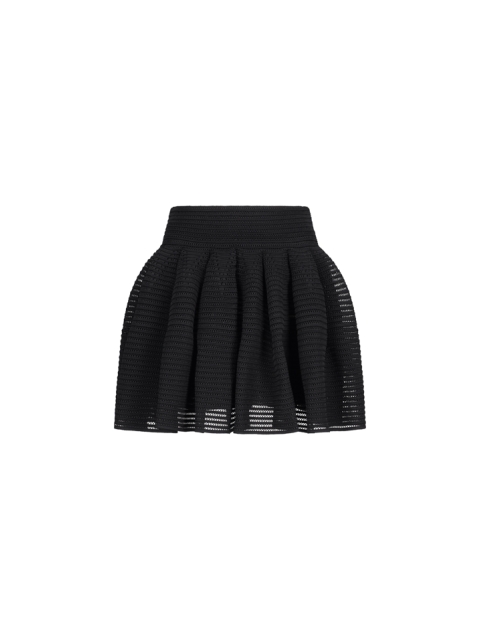 CRINOLINE MESH MINI SKIRT
