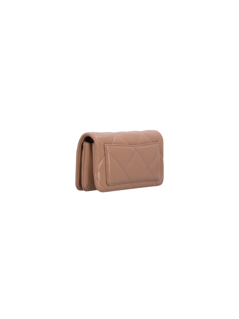 KIRA DIAMOND QUILT CHAIN WALLET