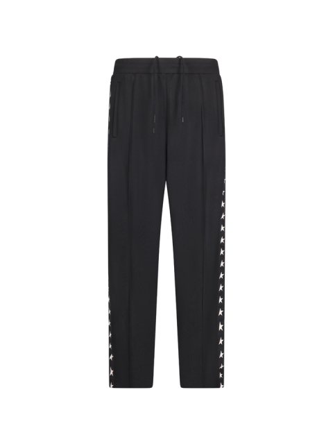 STAR/M'S JOGGINGS DORO TAPERED LEG/TECHNICAL JERSEY/STRIP