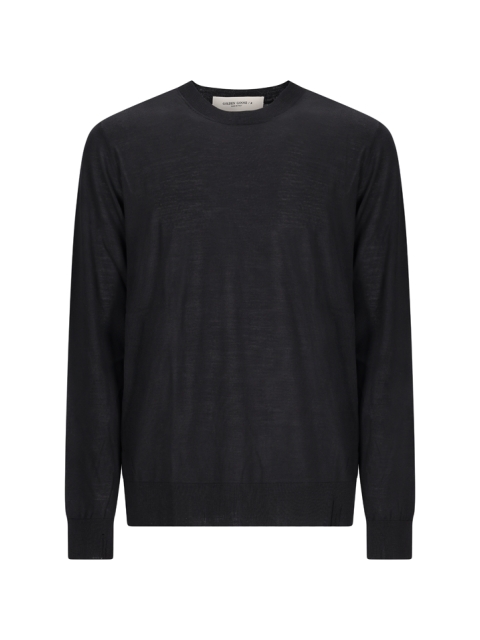 GOLDEN M'S REGULAR KNIT CREW NECK LIGHT WOOL MERINO