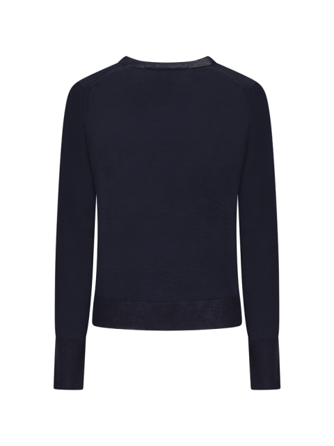 GOLDEN W'S REGULAR KNIT CREW NECK LIGHT WOOL MERINO