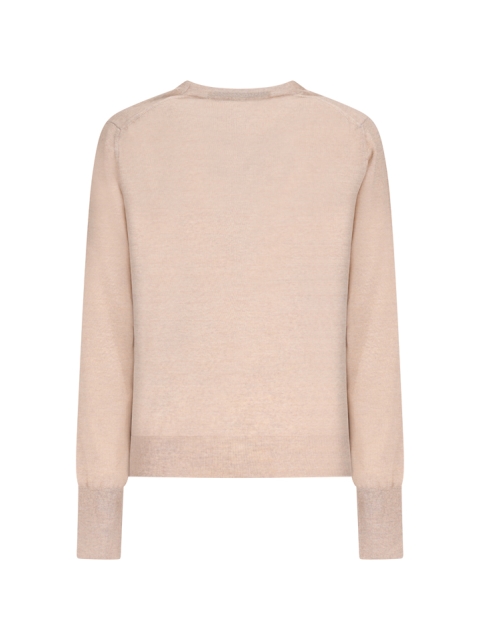 GOLDEN W'S REGULAR KNIT CREW NECK LIGHT WOOL MERINO