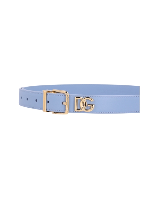 CINTURA IN PELLE CON PLACCA DG