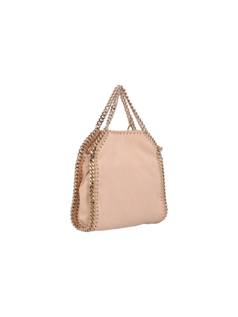 TINY TOTE ECO SHAGGY DEER W/LIGHT GOLD COLOR CHAIN
