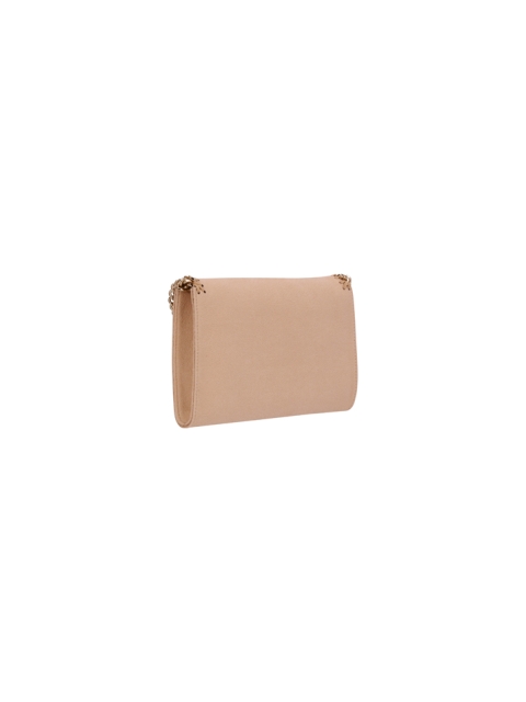 MINI CROSSBODY ECO SHAGGY DEER W/LIGHT GOLD COLOR CHAIN
