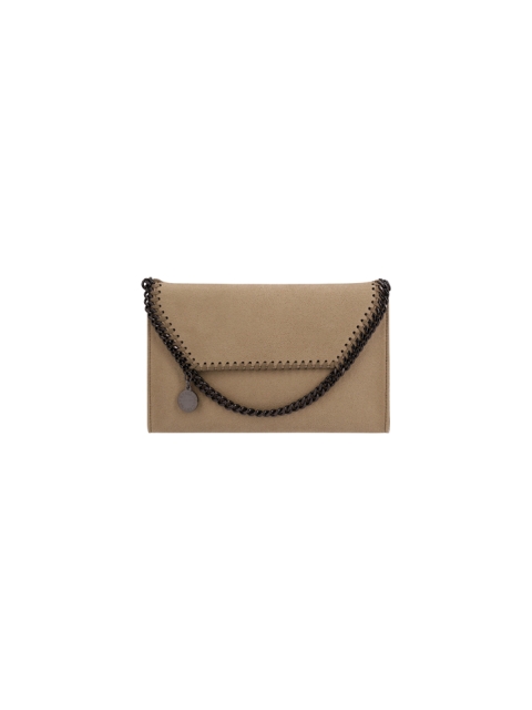 MINI CROSSBODY ECO SHAGGY DEER W/DARK RUTHENIUM COLOR CHAIN