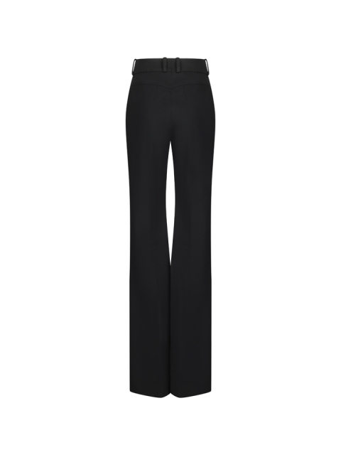 FITTED FLARE TROUSERS