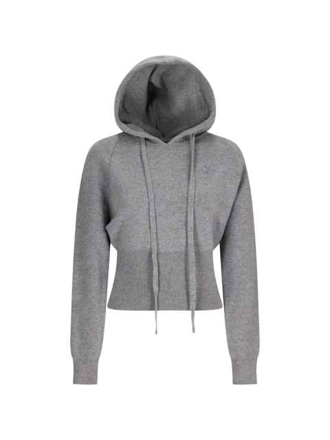 KNITTED HOODIE