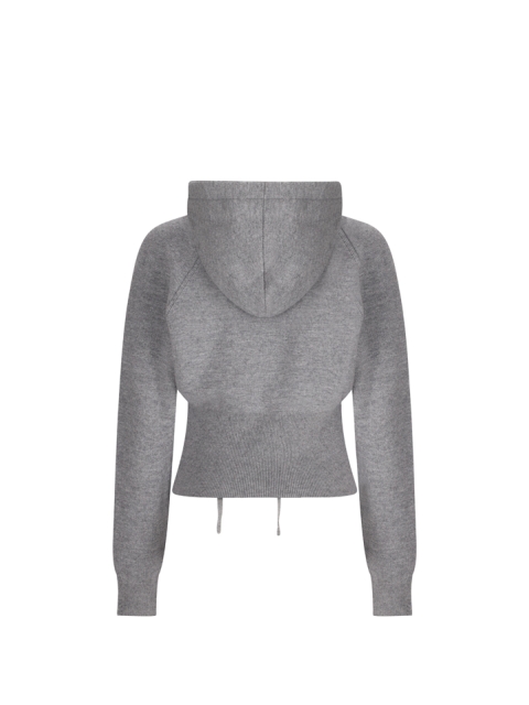 KNITTED HOODIE