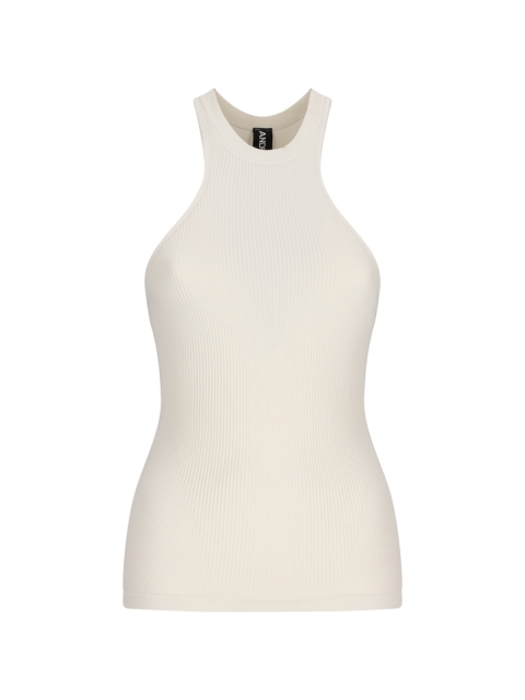 RIBBED JERSEY TANK TOP