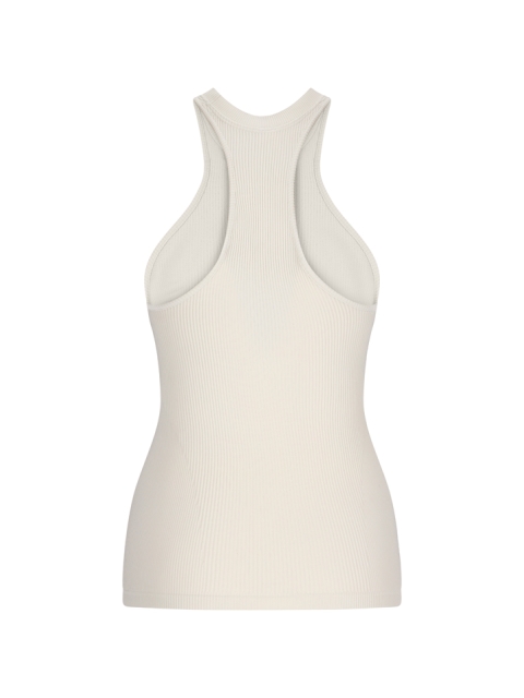 RIBBED JERSEY TANK TOP