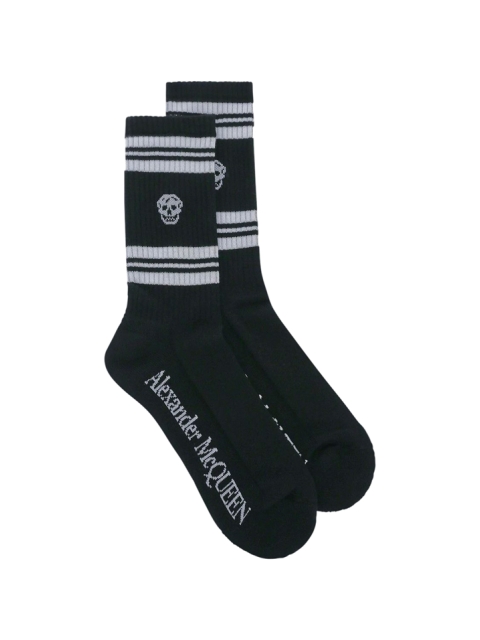 SKULL STRIPE SOCKS