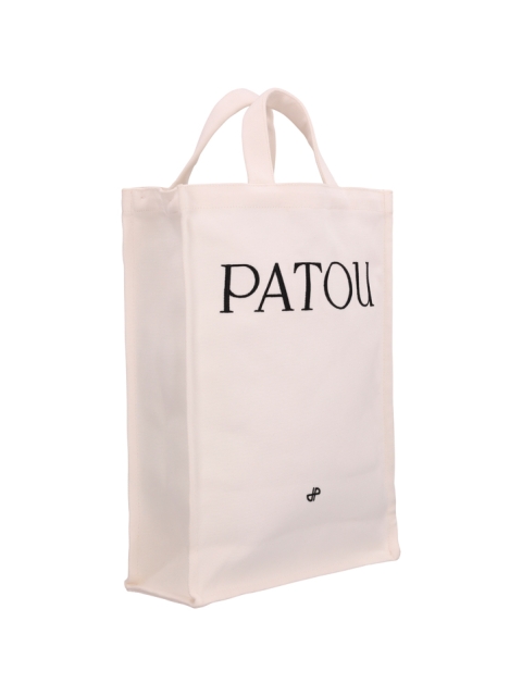 TOTE PATOU VERTICALE IN COTONE
