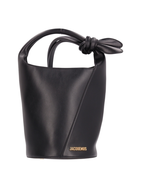MIINI BUCKET BAG WITH KNOTTED DETAIL