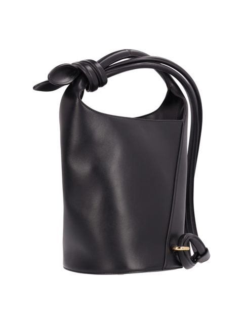MIINI BUCKET BAG WITH KNOTTED DETAIL