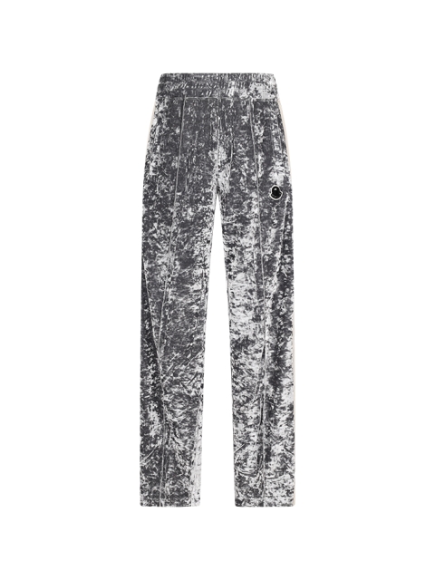 CHENILLE SWEATPANTS WITH ZIP