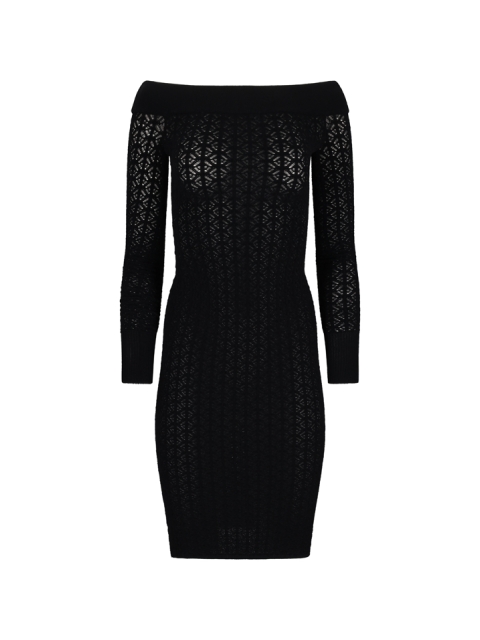 ABITO MIDI IN PIZZO