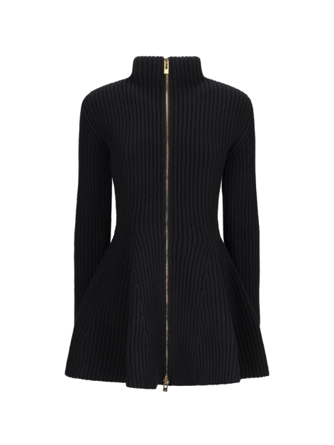 CARDIGAN SVASATO IN MAGLIA A COSTE