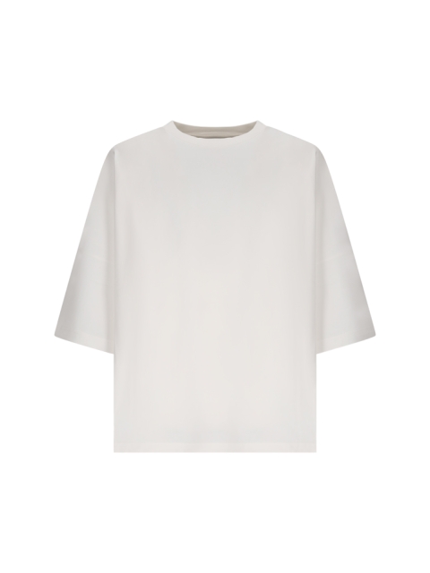 BLACK CLLEGE OVER TEE OFF WHITE PLUM