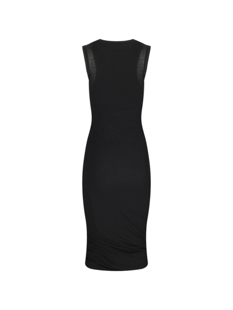 COTTON MIDI DRESS