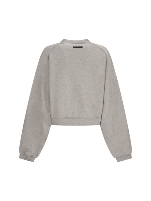 FLEECE CROPPED CREWNECK