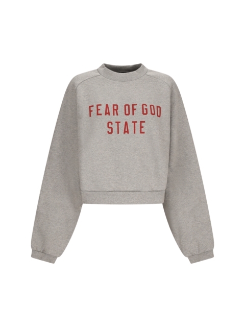 FLEECE CROPPED CREWNECK